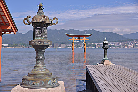 严岛神社,宫岛,广岛,日本