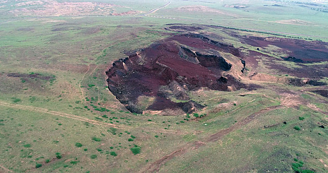 地质奇观,乌兰哈达四号火山