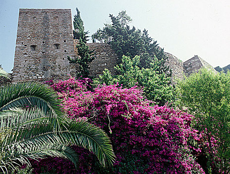 阿尔卡萨瓦城堡,城堡,马拉加