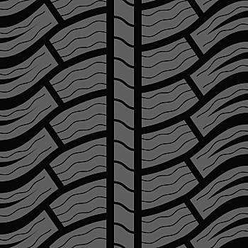 汽车,冬天,轮胎,无缝,矢量,图案