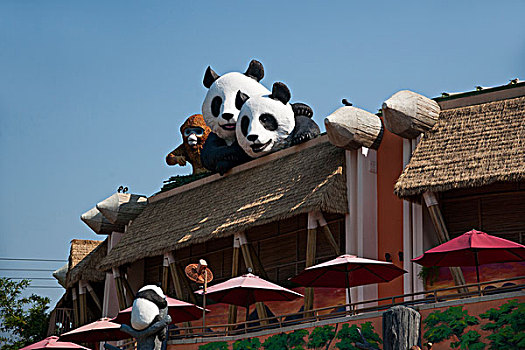 香港海洋公园熊猫馆