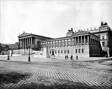 议会大厦,维也纳,1893年,艺术家