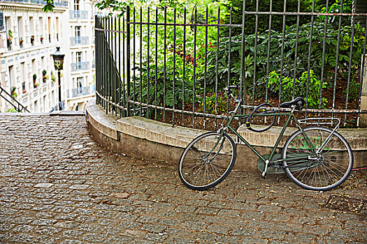 自行车,巴黎,蒙马特尔,法国