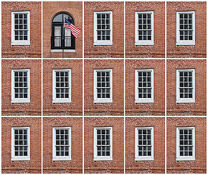 窗户,历史,区域,巴尔的摩