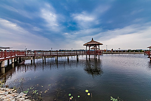 黑龙江省雁窝岛湿地建筑景观