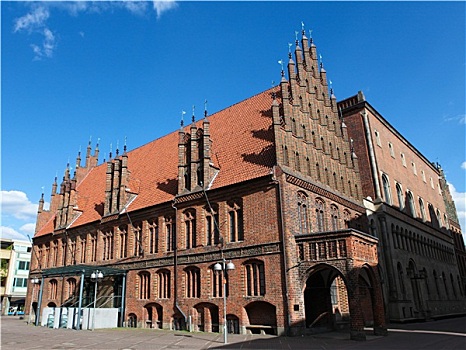 市政厅,老市政厅,中心,汉诺威,德国
