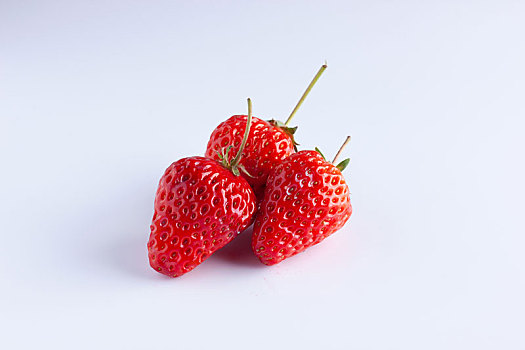 红色的九九大草莓