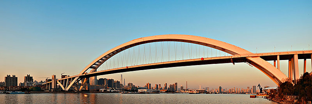 上海,桥,全景