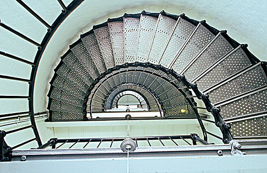 扭曲,楼梯,灯塔,州立历史公园,加利福尼亚,美国