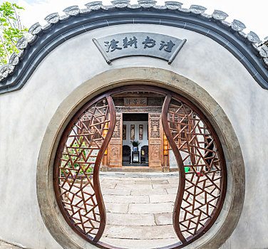 2019中国北京世园会安徽园的园林建筑
