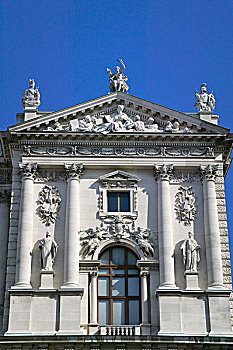 建筑细节,霍夫堡,复杂,皇宫,维也纳,奥地利