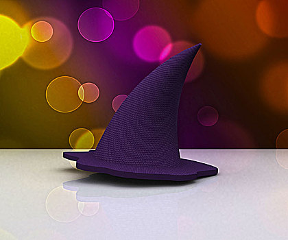 魔幻,帽子,紫色