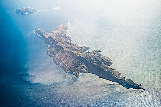 航拍,希腊群岛,爱琴海