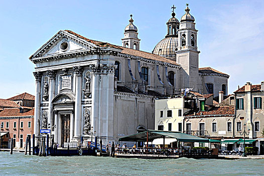 教堂,玛丽亚,罗萨里奥,水道,诸德卡,威尼斯,意大利,欧洲