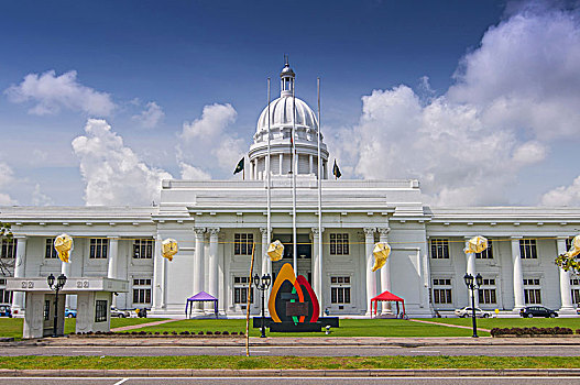 科伦坡,城市,市政厅,建筑,总部,办公室,斯里兰卡