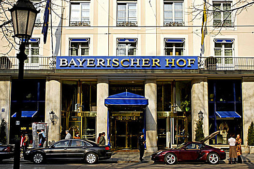 酒店,慕尼黑,上巴伐利亚,德国,欧洲