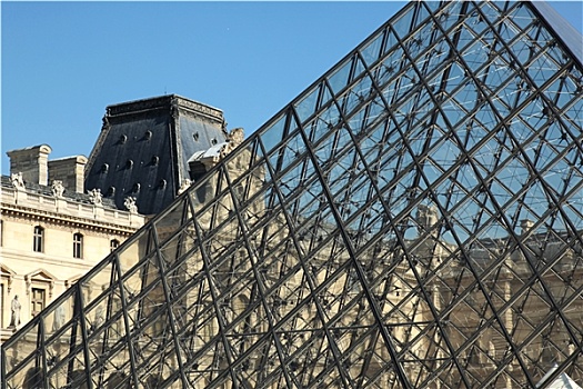 金字塔,卢浮宫,巴黎