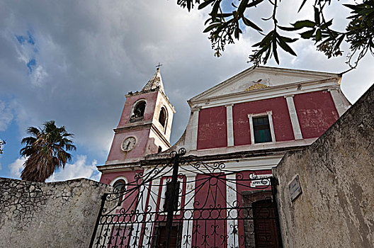 教堂,埃奥利群岛,西西里,意大利