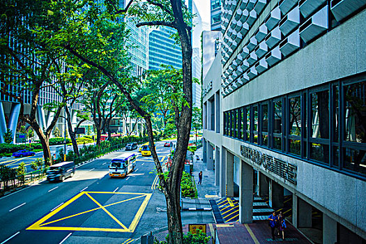 新加坡珊顿道风光