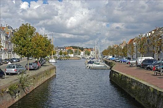 运河,米德尔堡,荷兰