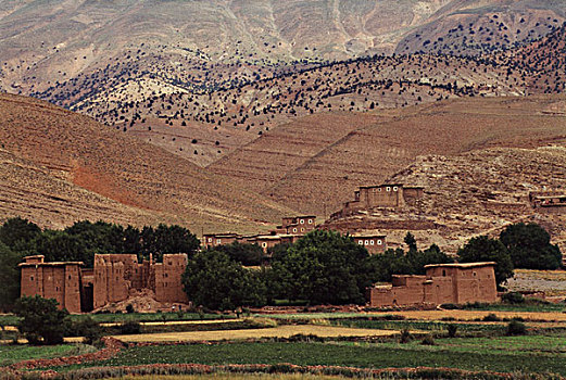 摩洛哥,乡村,阿特拉斯山脉,大幅,尺寸