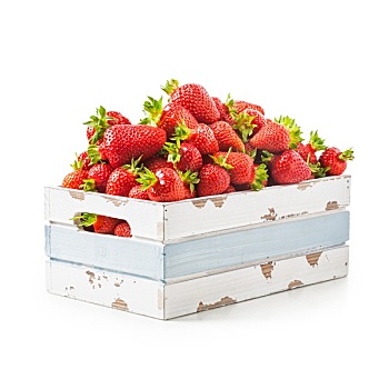 草莓,板条箱