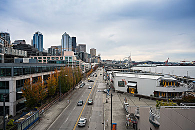 西雅图的港口图片