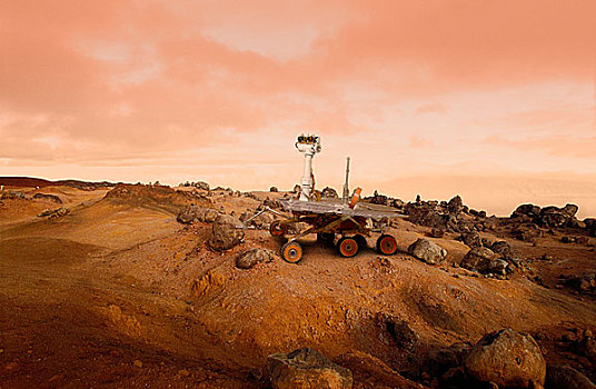 火星,探索,交通工具,表面