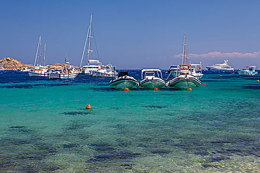 海滩,米克诺斯岛,希腊