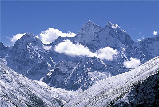 珠穆朗玛峰,区域,昆布,山谷,尼泊尔