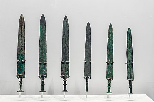 战国时期铜剑,山东省淄博市齐文化博物馆馆藏