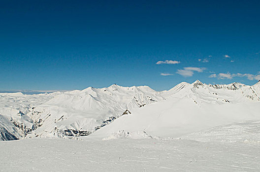 高山,雪