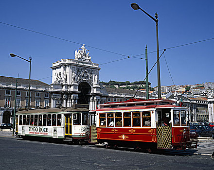 葡萄牙,里斯本,有轨电车