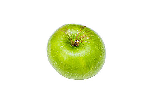 特写,棚拍,绿色,有机,苹果