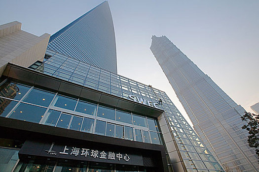 上海陆家嘴,环球金融中心,金茂大厦
