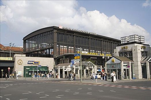 动物园,车站,火车站,柏林,德国,欧洲
