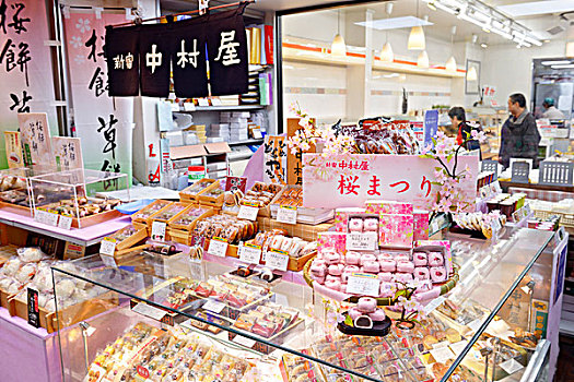 日本,甜食,商店,东京,亚洲