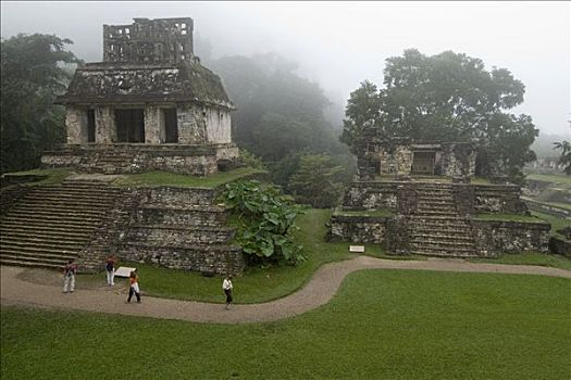 太阳神殿,玛雅,遗迹,帕伦克,恰帕斯,墨西哥