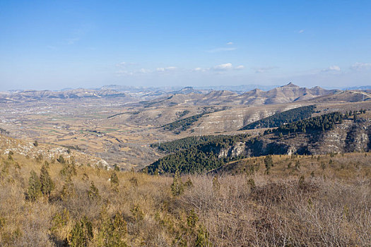 济南长清山区风景