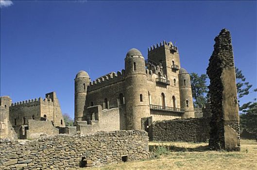 埃塞俄比亚,贡达,城堡