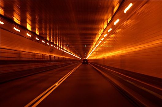 隧道,纽约,美国