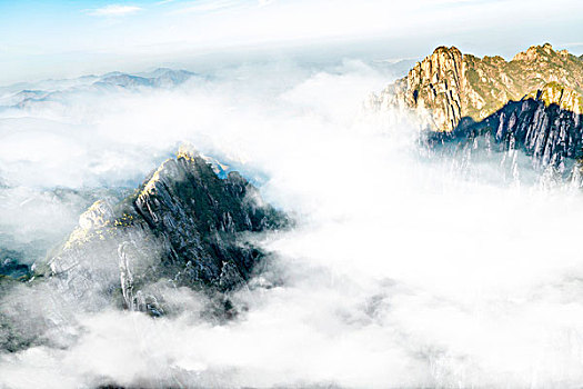 黄山云海水墨