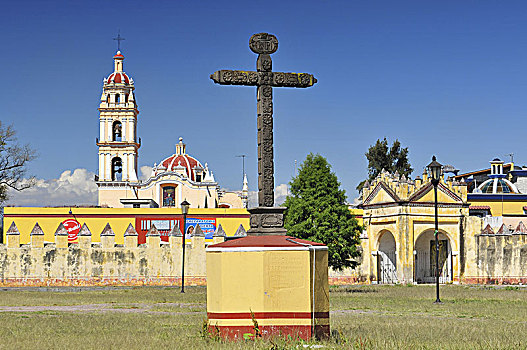 十字架,墓地,佩特罗,墨西哥