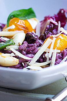 紫色,米饭,老挝,圣女果,枣,鼠尾草,巴马干酪