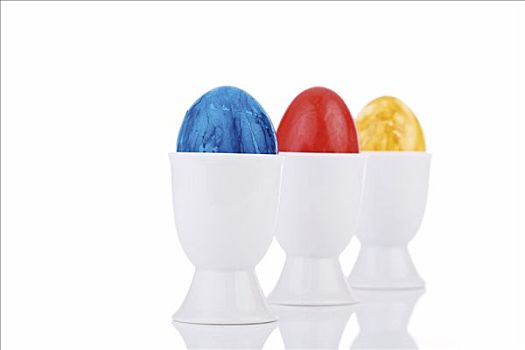 彩色,复活节彩蛋,蛋杯