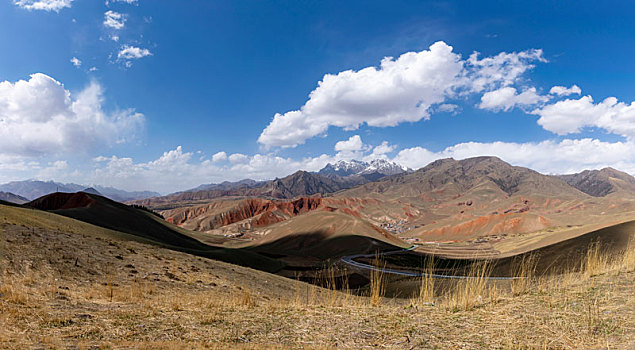 卓尔山丹霞风景