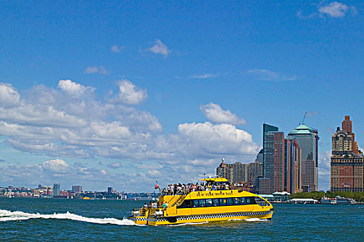 纽约,水上出租车,美国