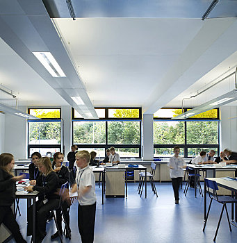 大学,建筑师,2008年,内景,展示,孩子,学习,现代,教室