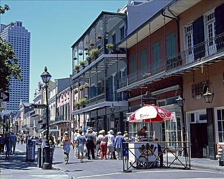 法国区,新奥尔良,路易斯安那,美国