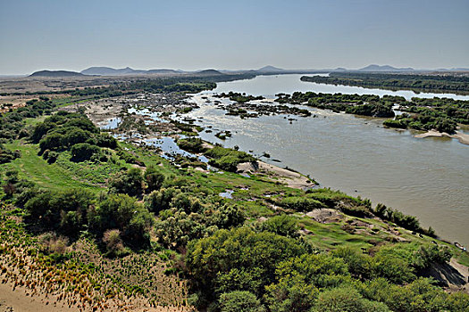 尼罗河,北方,努比亚,苏丹,非洲
